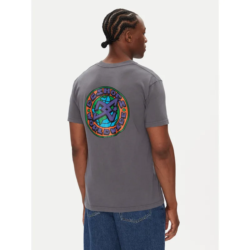 DC Shoes T-Shirt ADYZT05458 Γκρι Heritage Fit