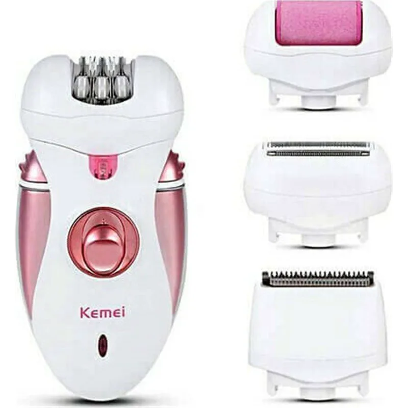Kemei Σετ Αποτρίχωσης Epilator για Σώμα & Μπικίνι KM-2530