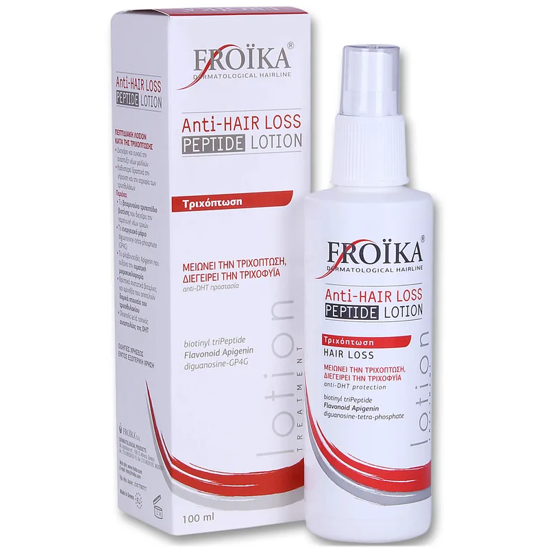 Froika Anti-Hair Loss Lotion Peptide Για Λεπτά Αδύναμα Μαλλιά Με Τάση Τριχόπτωσης 100ml