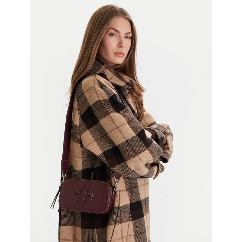Τσάντα Tory Burch Mini Miller 171956 Μπορντό