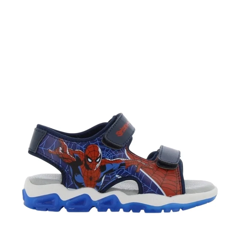 SPIDERMAN Πέδιλο με Φωτάκι 25-33 / SP04685 - Μπλε