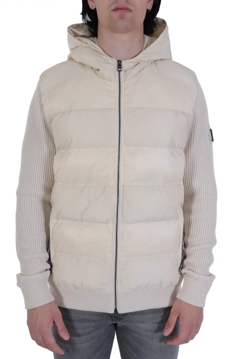 BOSS ΜΠΟΥΦΑΝΟΖΑΚΕΤΑ HOODIE LAGUNO ΕΚΡΟΥ