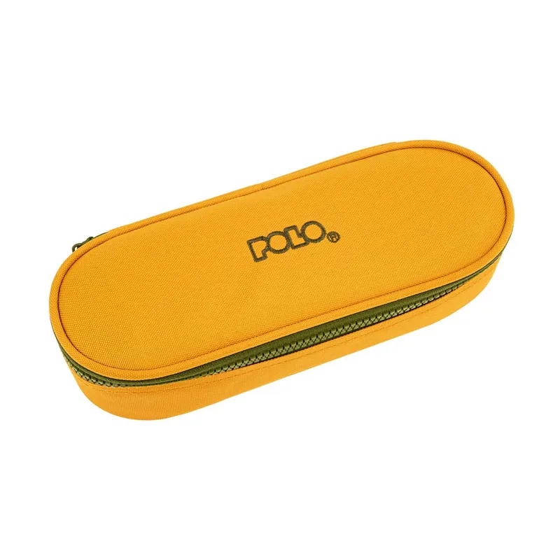 Κασετίνα οβάλ Polo Box ΙΙΙ - Μουσταρδί/Χακί (937003-7565)