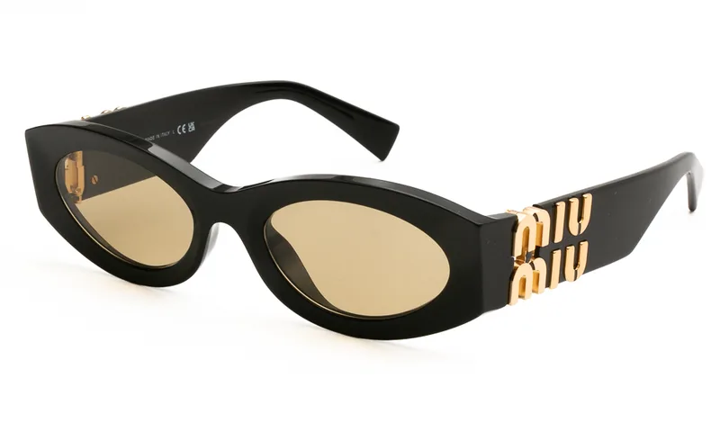 MIU MIU ΓΥΑΛΙΑ ΗΛΙΟΥ MIU MIU 11WS 16K10R 5421 11WS Μαύρο