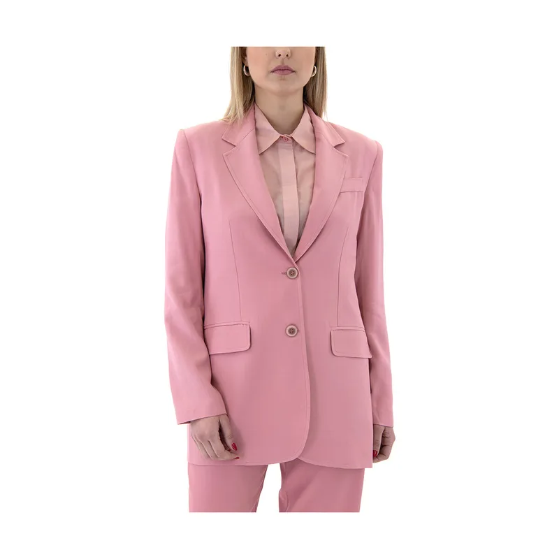 Σακάκια Access Fashion SINGLE BREASTED OVERSIZE FIT BLAZER WOMEN