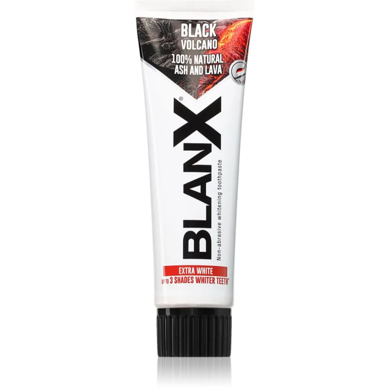 BlanX Black Volcano λευκαντική οδοντόκρεμα 75 τμχ