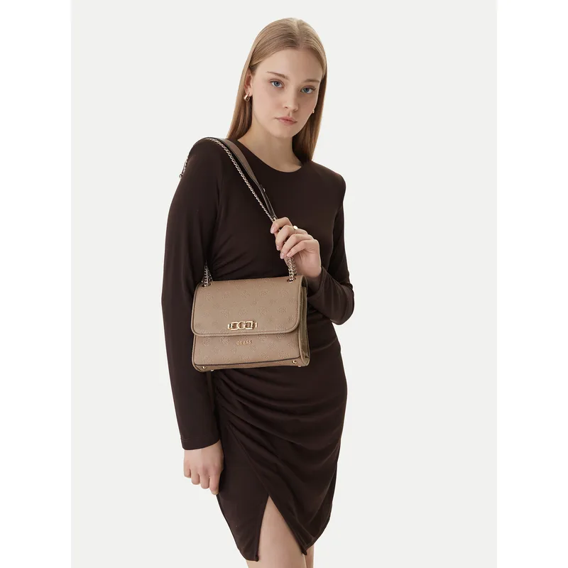 Τσάντα Guess Anise HWPD99 16210 Μπεζ