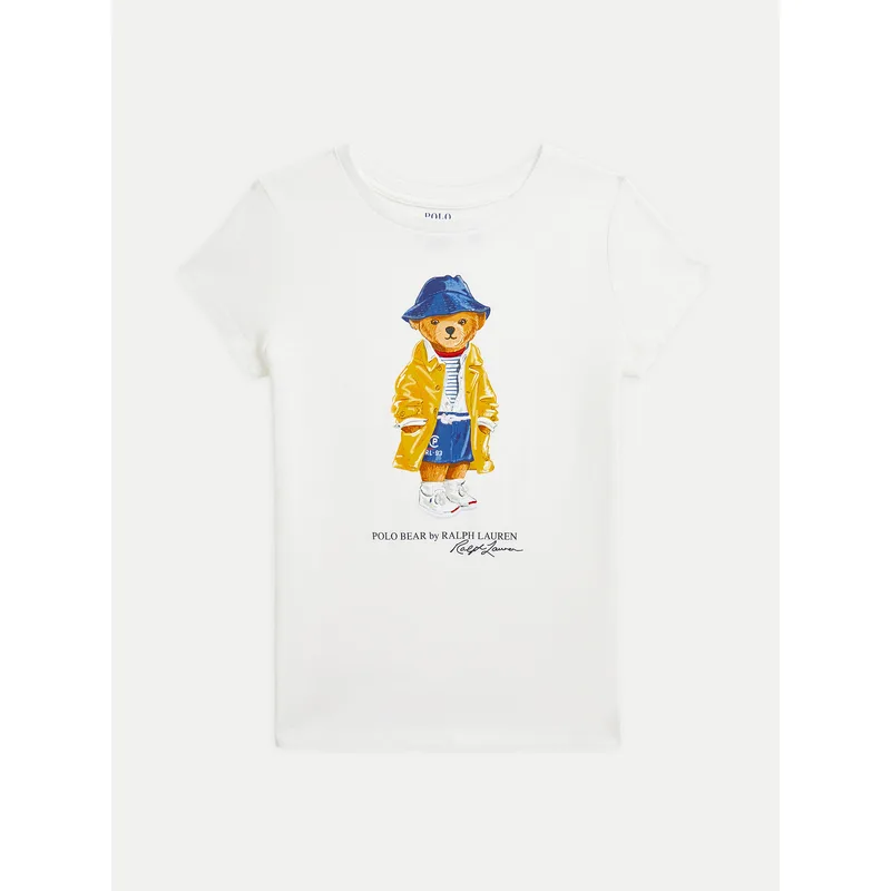 Polo Ralph Lauren T-Shirt 313957377001 Λευκό Regular Fit
