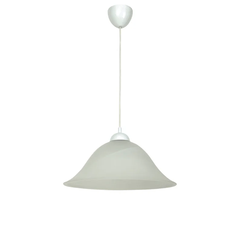 Φωτιστικό Οροφής Μονόφωτο Homelighting Lia 77-4371 Glass