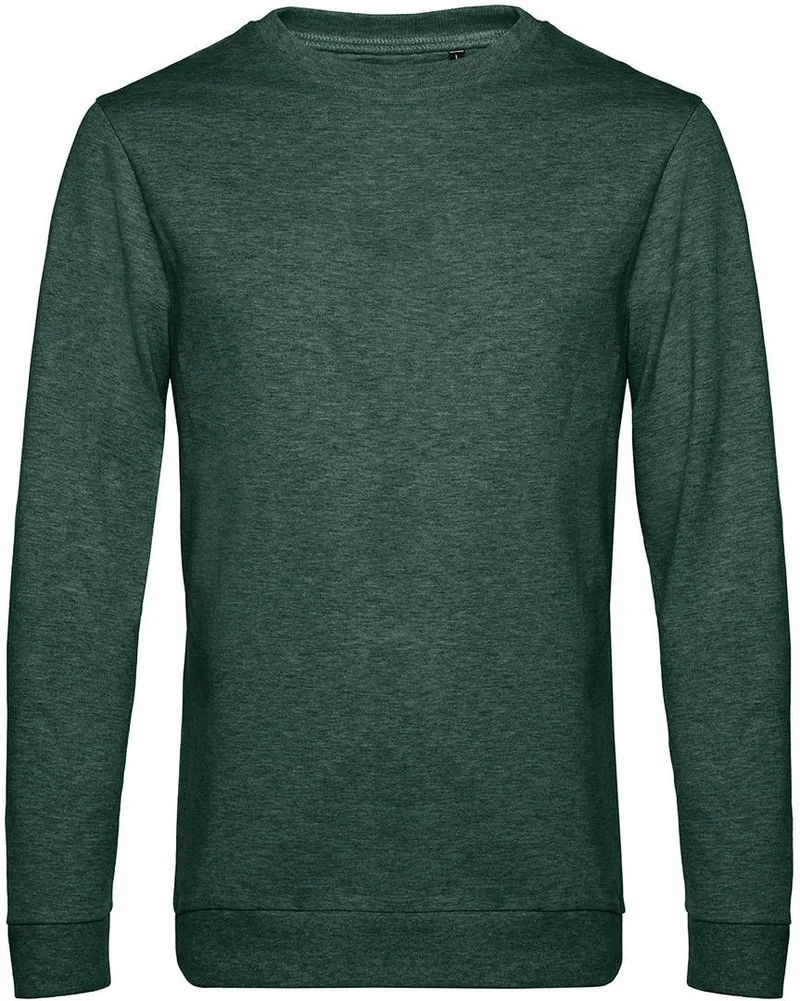 Ανδρικό Φούτερ B & C WU01W Heather Dark Green