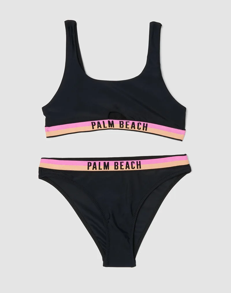 OVS GIRL BIKINI ELASTIC JAQ 2617083-BLACK Black