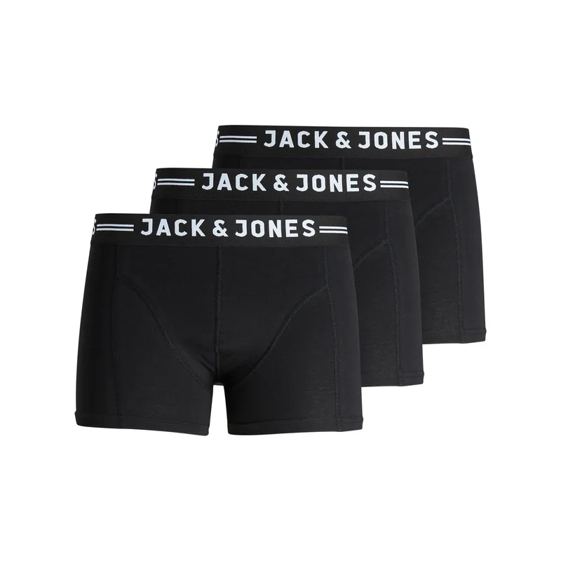Jack & Jones Σετ μποξεράκια Sense 12081832 Μαύρο
