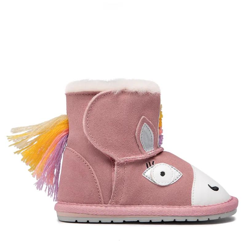 Μπότες Χιονιού EMU Australia Magical Unicorn Walker B12409 Ροζ
