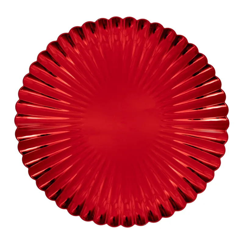 Χριστουγεννιάτικη Πιατέλα (Φ33) A-S Red 208445A