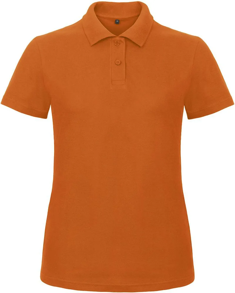 Γυναικείο Μπλουζάκι Pique Polo Shirt B & C ID.001 Women Πορτοκαλί
