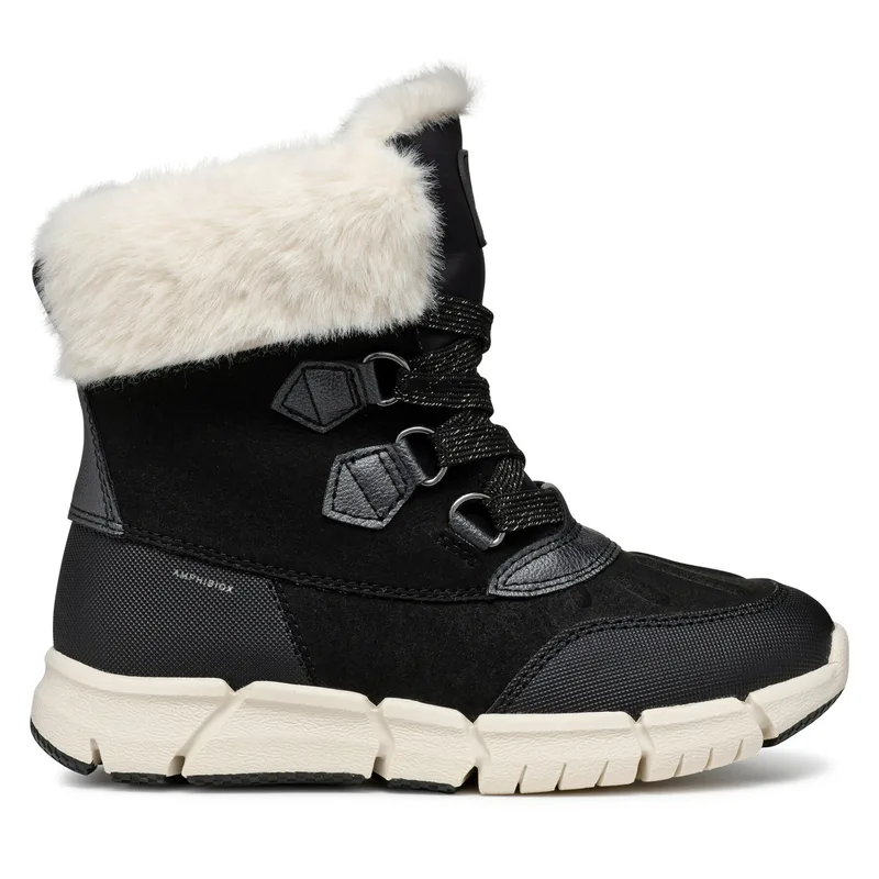 Μπότες Χιονιού Geox J Flexyper Girl B Ab J46APA 0AU50 C9B1P M Μαύρο