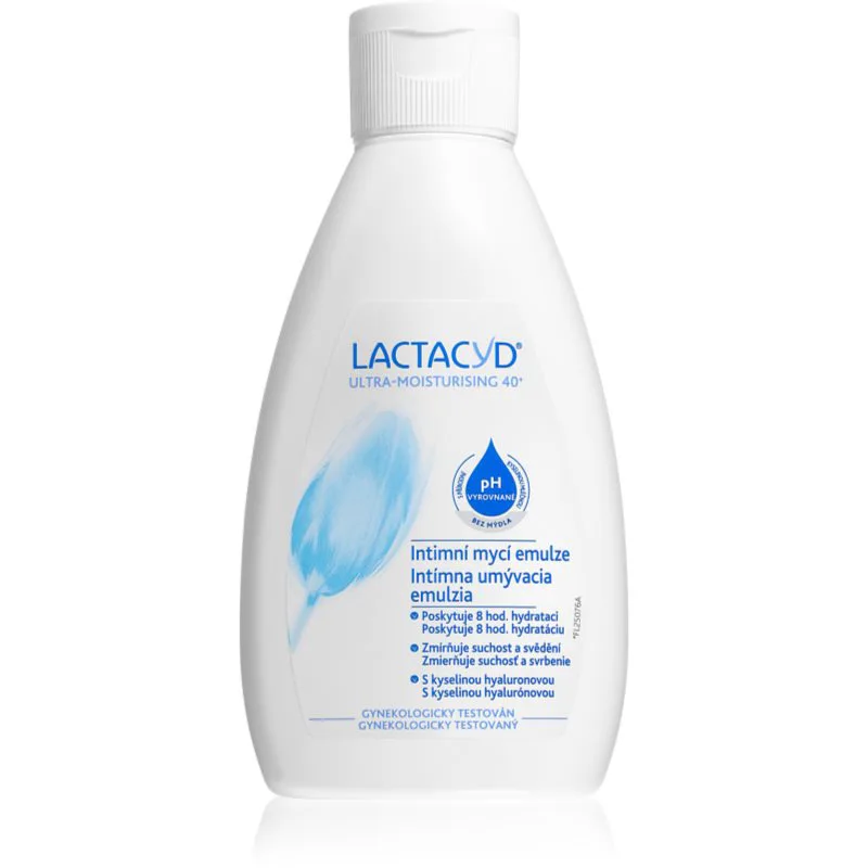 Lactacyd Ultra-Moisturising 40+ εντατικά ενυδατικό γαλάκτωμα πλυσίματος 200 ml