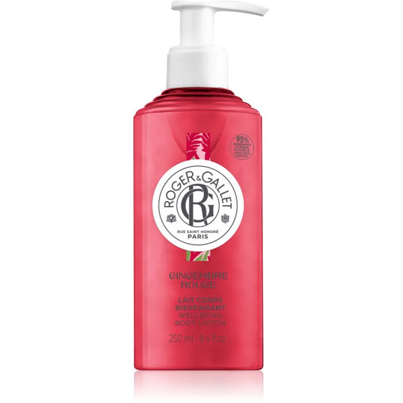 Roger & Gallet Gingembre Rouge αρωματισμένο γαλάκτωμα σώματος για γυναίκες 250 ml