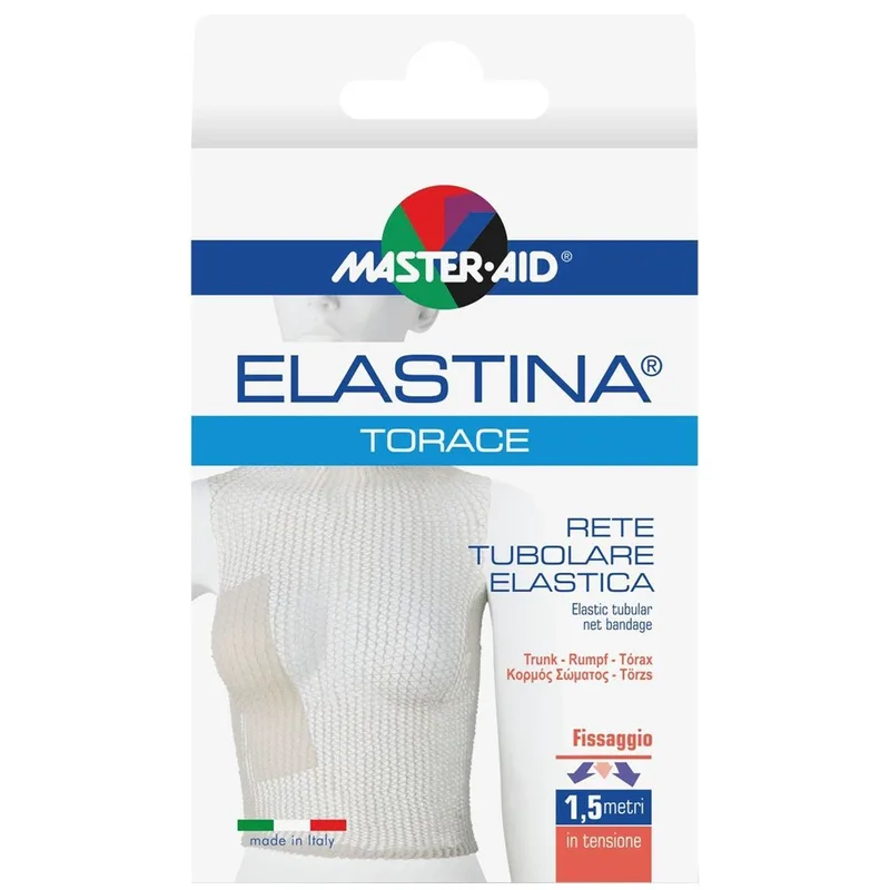 Master Aid Elastina Torace 1.5m Ελαστικός Σωληνοειδής Δικτυωτός Επίδεσμος για τον Κορμό του Σώματος 1 Τεμάχιο