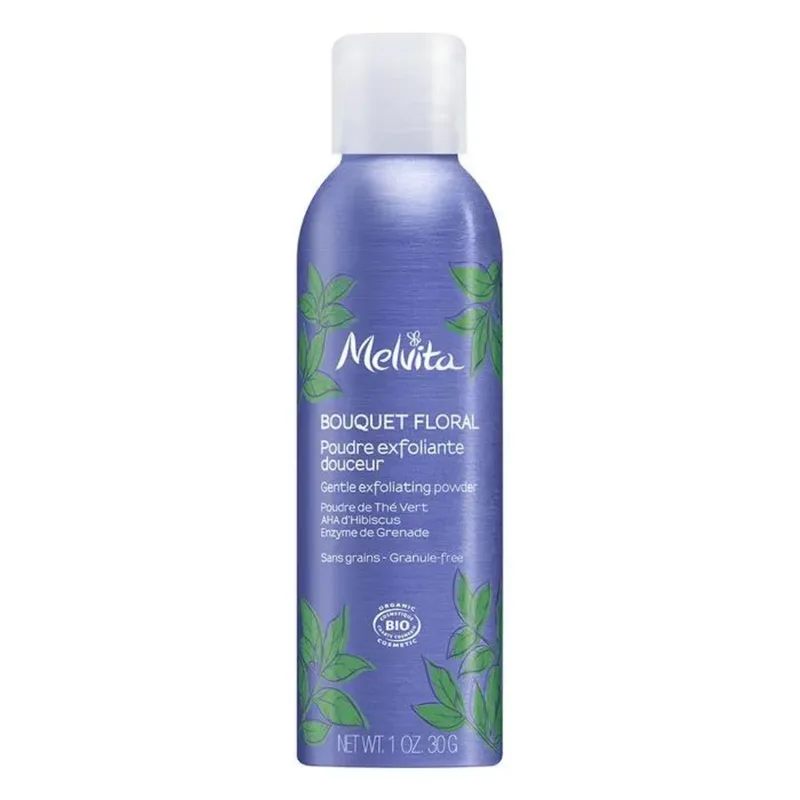 Melvita Floral Bouquet Organic Softness Exfoliating Powder 30g