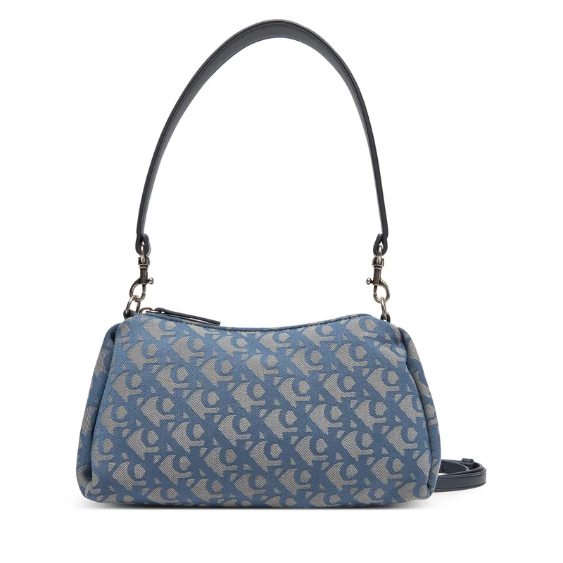 Τσάντα Calvin Klein Jeans Ckj Monogram Drop Sm Shoulder Ba LV04K3142G Μπλε