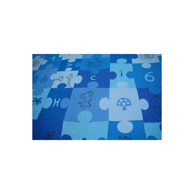 Χαλιά Rugsx Χαλί PUZZLE μπλε 100x300 cm