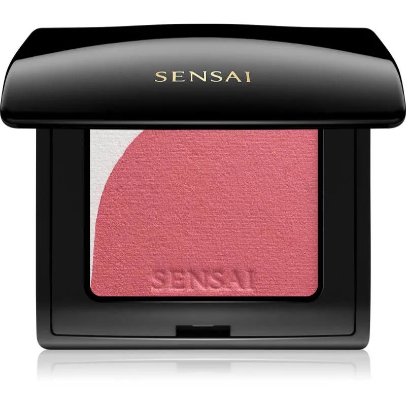 Sensai Blooming Blush λαμπρυντικό ρουζ με βούρτσα απόχρωση 01 Blooming Mauve 4 γρ
