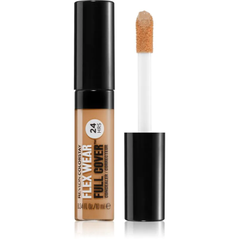 Revlon Cosmetics ColorStay™ Flex Wear κονσίλερ μακράς διαρκείας με υαλουρονικό οξύ απόχρωση N°050 Medium Deep 10 ml