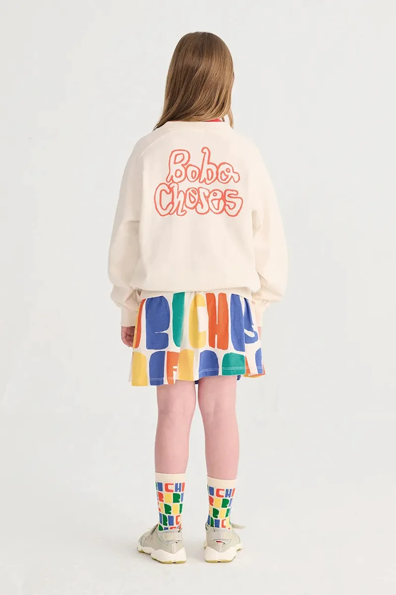 Παιδική βαμβακερή μπλούζα Bobo Choses Bobo Choses By Hand