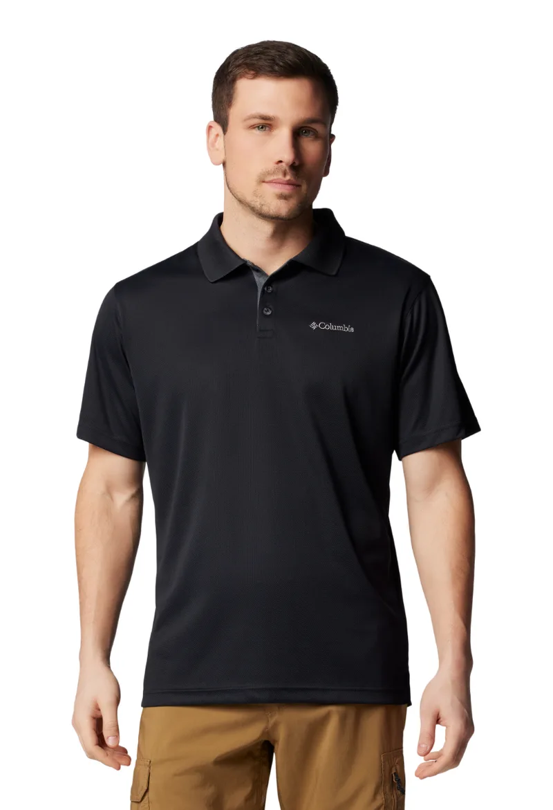 ΑΝΔΡΙΚΗ POLO ΜΠΛΟΥΖΑ COLUMBIA UTILIZER ΚΟΝΤΟΜΑΝΙΚΗ ΜΑΥΡΟ
