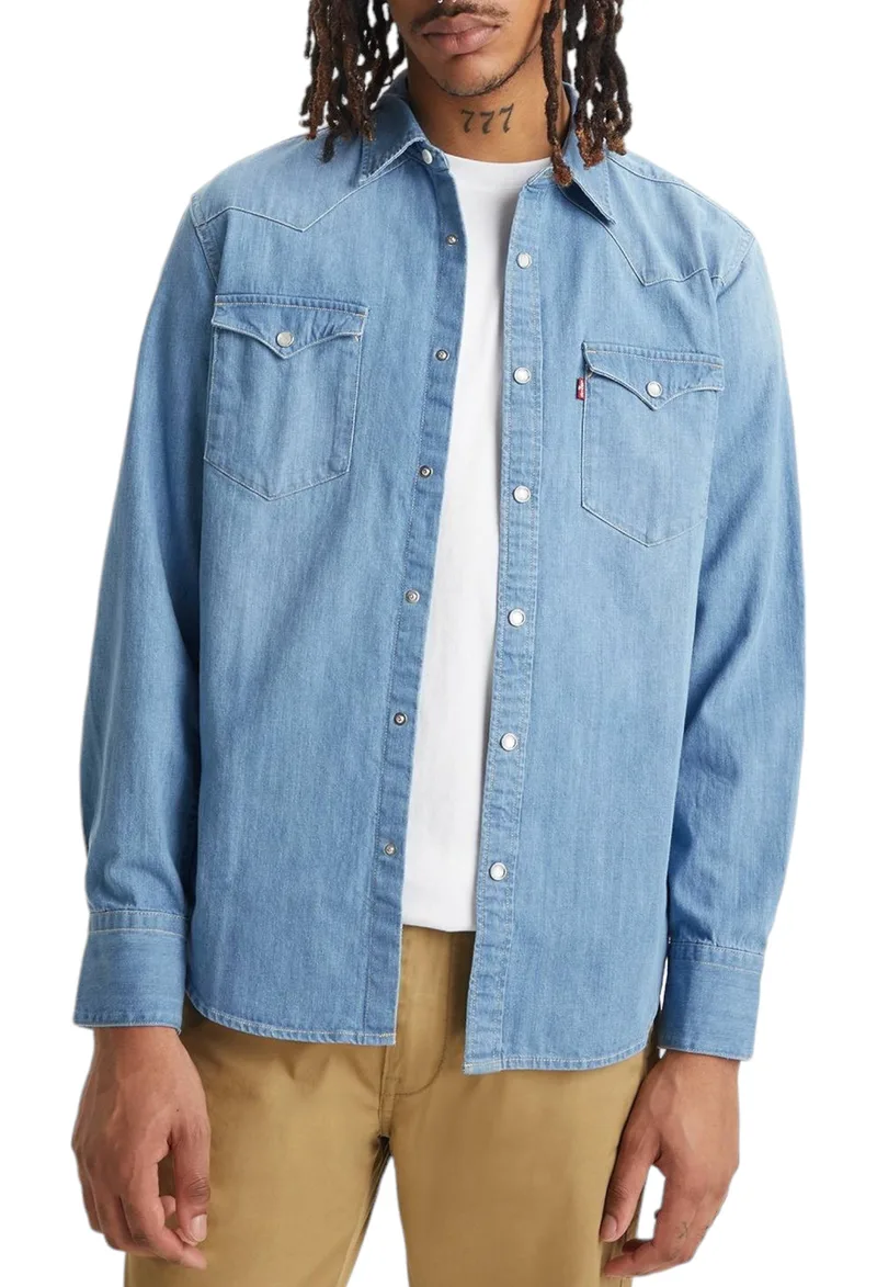 Πουκάμισο Μακρυμάνικο Levi's Barstow Western Standard 857440047-47 Ανδρικό