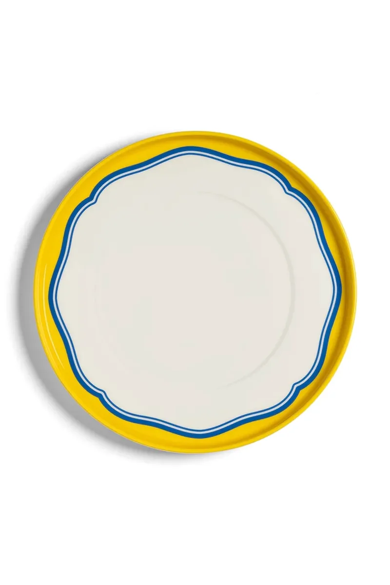 Ρηχό πιάτο &k amsterdam daydream bulge yellow 26 cm