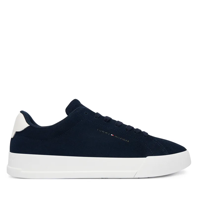 Αθλητικά Tommy Hilfiger Th Court Core Suede FM0FM05716 Σκούρο μπλε