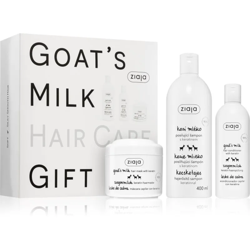 Ziaja Goat's Milk σετ δώρου για ξηρά και κατεστραμμένα μαλλιά