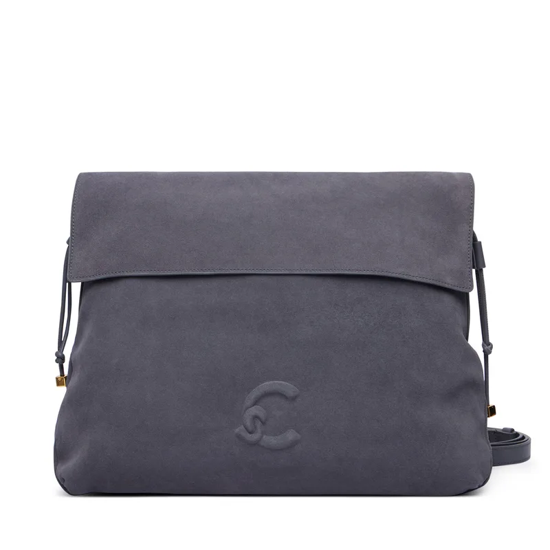 Τσάντα Coccinelle V9G Coccinelleldia Suede Bim E1 V9G 13 03 01 Γκρι