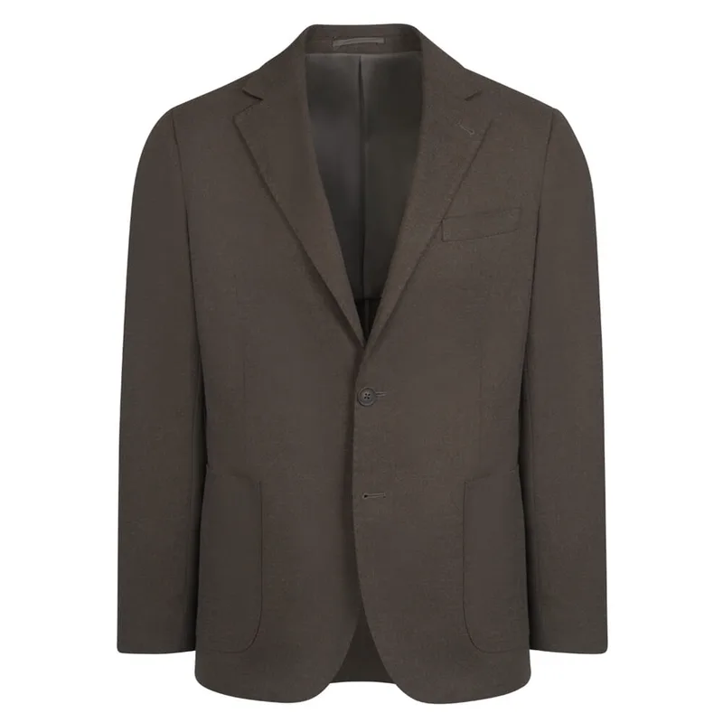 Prince Oliver Σακάκι Λαδί (Modern Fit) New Arrival