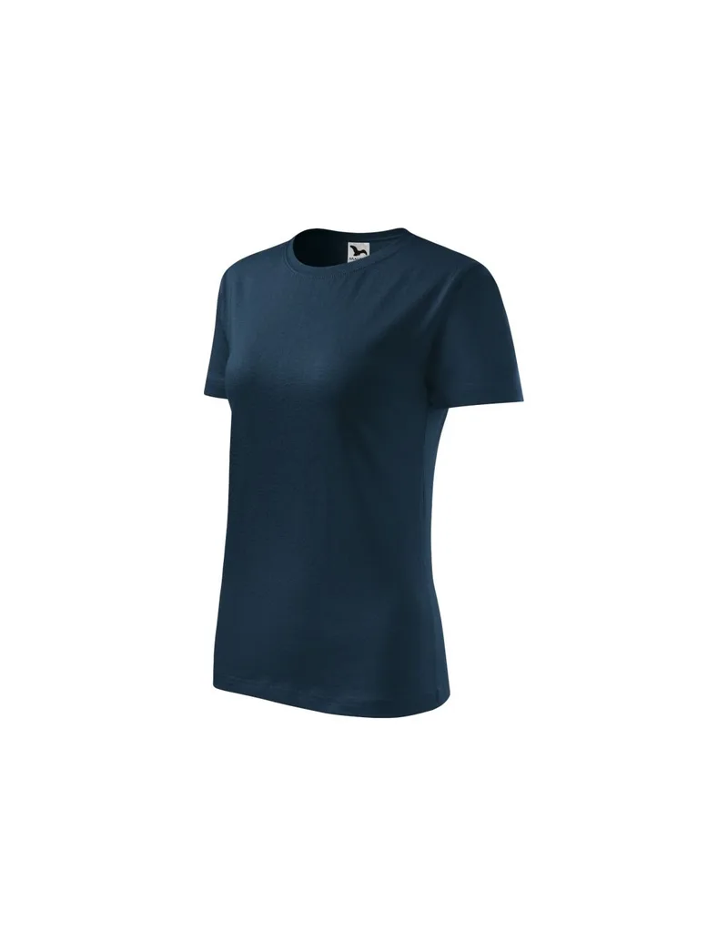 Malfini Ανδρικό Διαφημιστικό T-shirt Κοντομάνικο σε Navy Μπλε Χρώμα MLI-13302