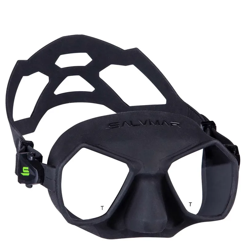 Μάσκα Θαλάσσης Σιλικόνης Salvimar Hathor Military green 67239