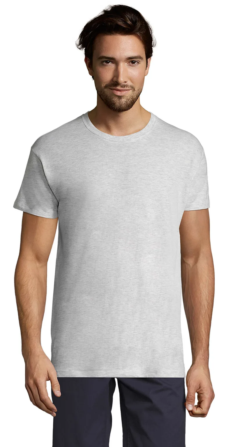 Ανδρικό T-Shirt 11380 SOL'S Regent Ash