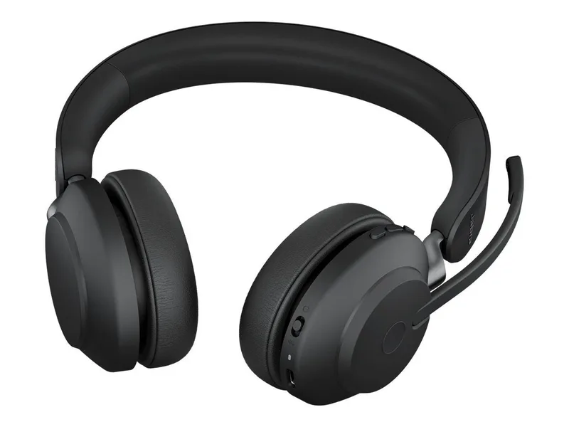 Jabra Evolve2 65 UC Duo Headset with Link 380a