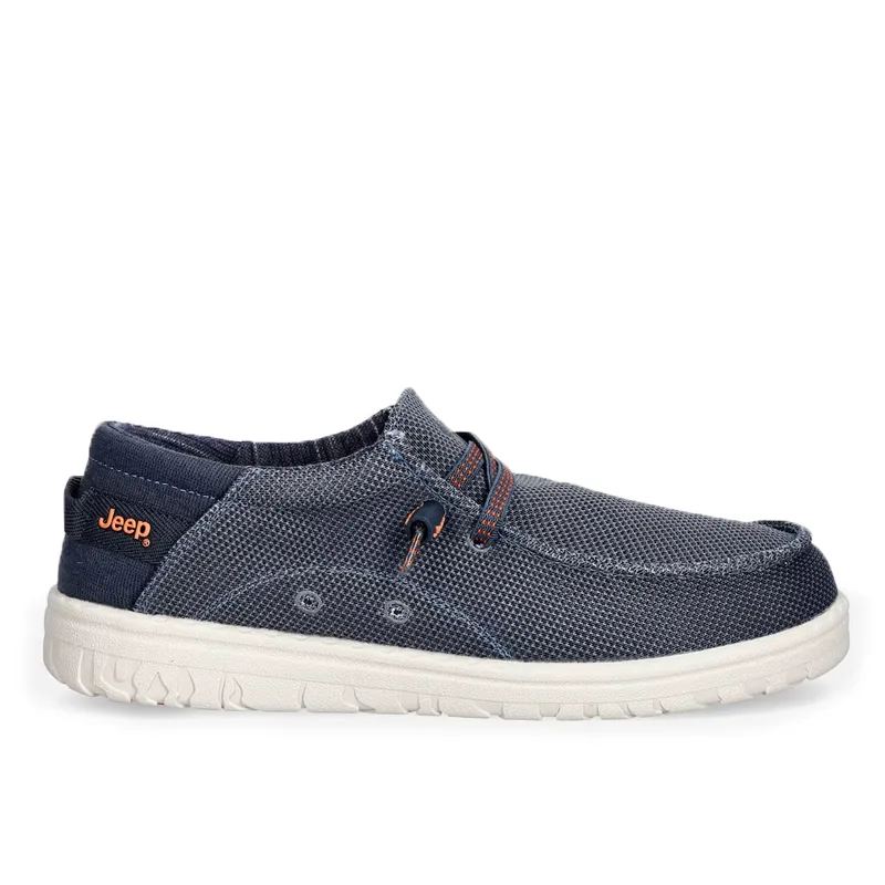 JEEP ΑΝΔΡΙΚΟ SNEAKER SAMOA WALLABEE KNIT JM61115A 100 BLUE