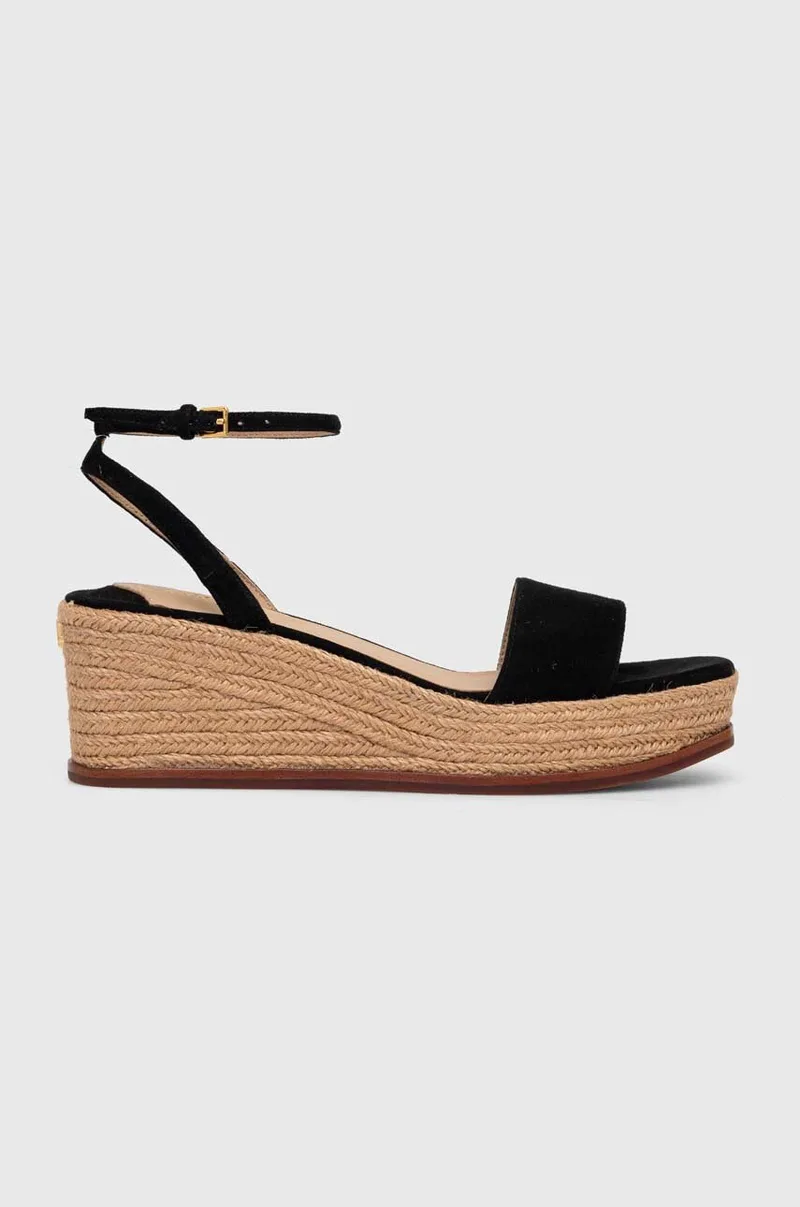 Πέδιλα σουέτ Lauren Ralph Lauren Leona Ozweego Leona