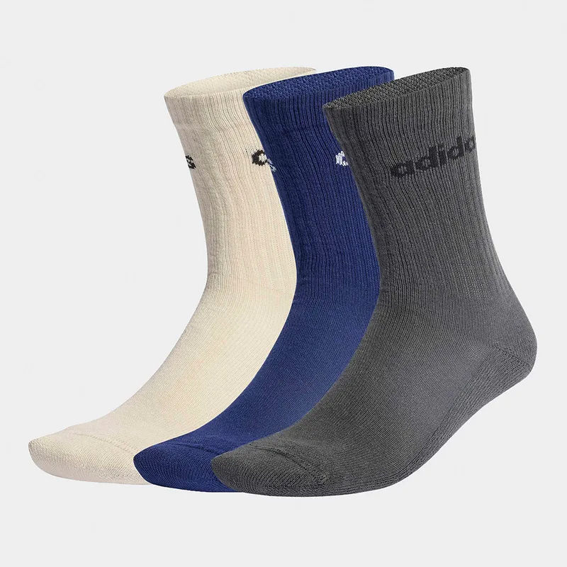 adidas Linear Crew Socks Cushioned Socks 6 Pair Pack (9000258915_91490)