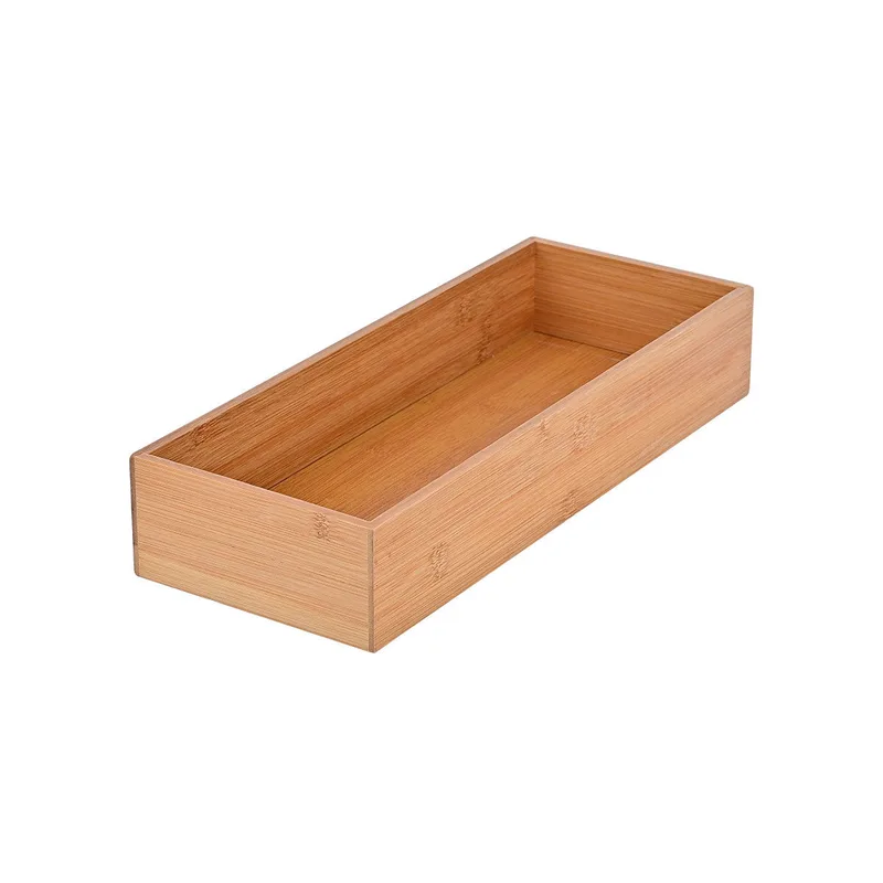 Κουτί Οργάνωσης Συρταριού Bamboo 38x15,5x6,8εκ. Essentials Estia 03-17569 (Υλικό: Bamboo) - estia - 03-17569