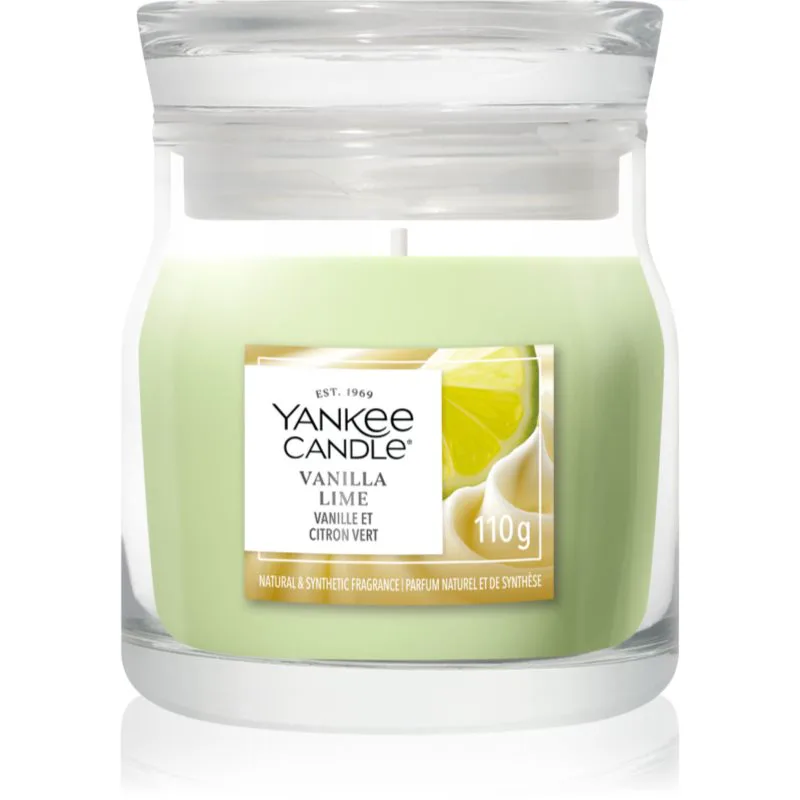 Yankee Candle Vanilla Lime αρωματικό κερί Signature 110 γρ