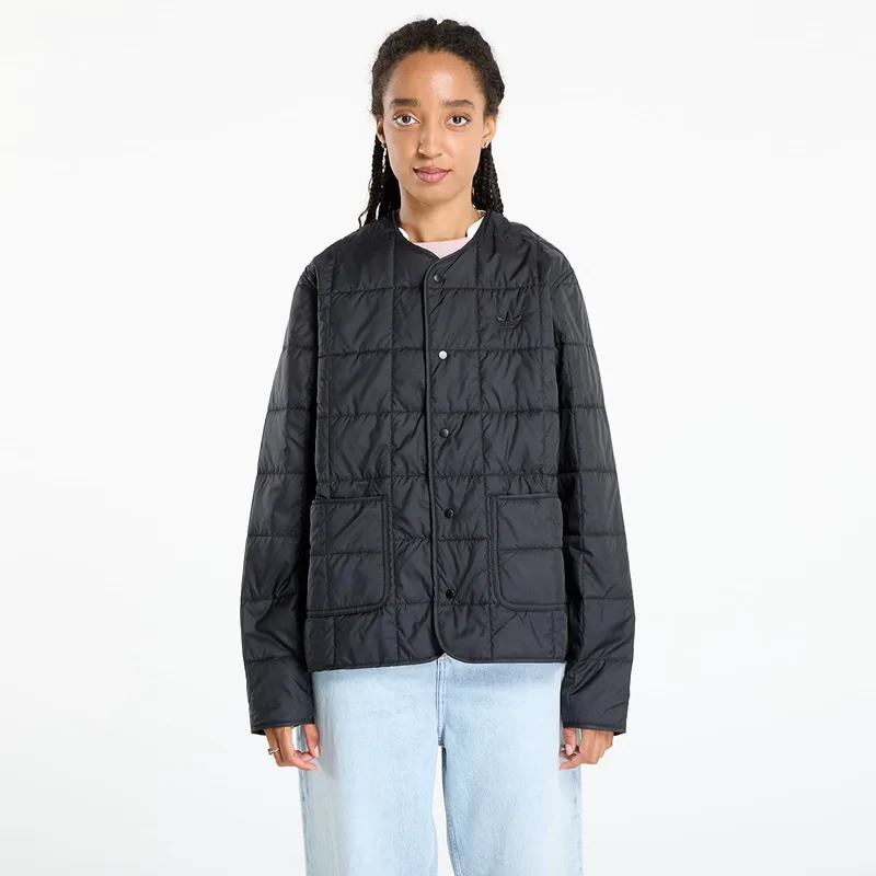 Μπουφάν adidas Essentials Quilted Liner Black M