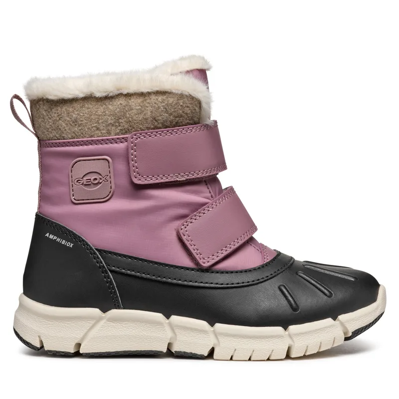 Μπότες Χιονιού Geox J Flexyper Girl B Ab J46APC 054FU C8049 S Ροζ