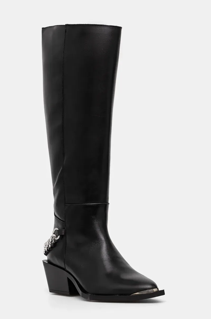 Δερμάτινες μπότες Steve Madden Xayenne