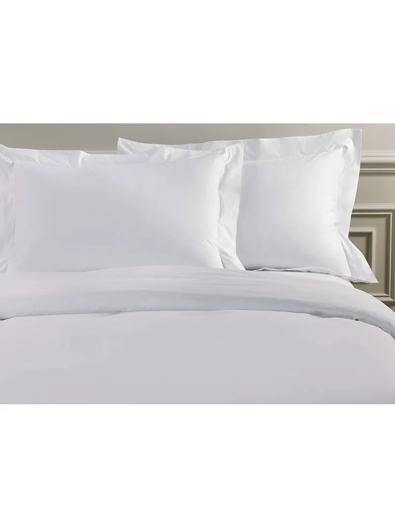 Σεντόνια King Size (Σετ) 270X280 Sunshine Satin Χρωμα White Χωρίς Λάστιχο (270x280)