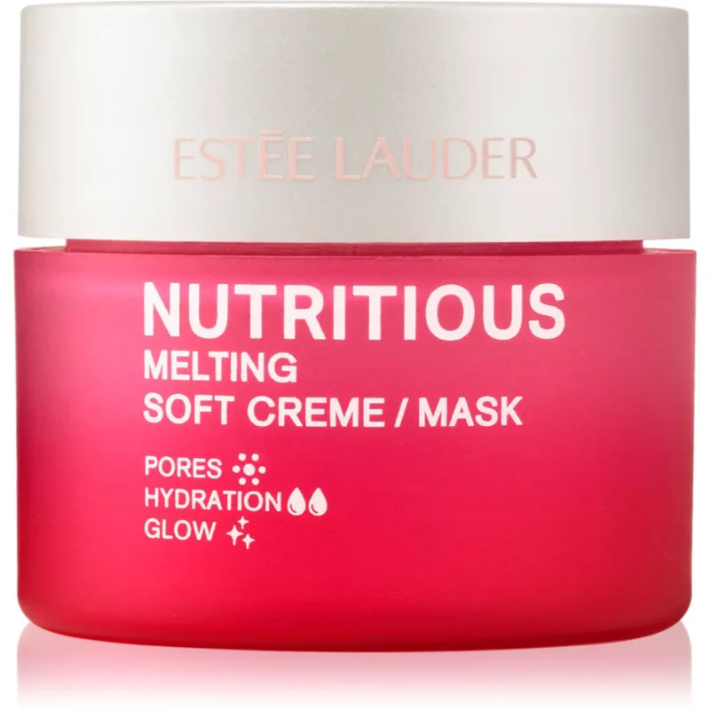 Estée Lauder Nutritious Melting Soft Creme/Mask ελαφριά κρέμα και μάσκα 2 σε 1 για καταπράυνση 15 ml